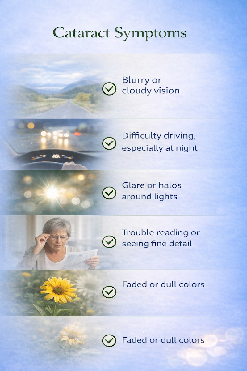 Cataract symptoms
